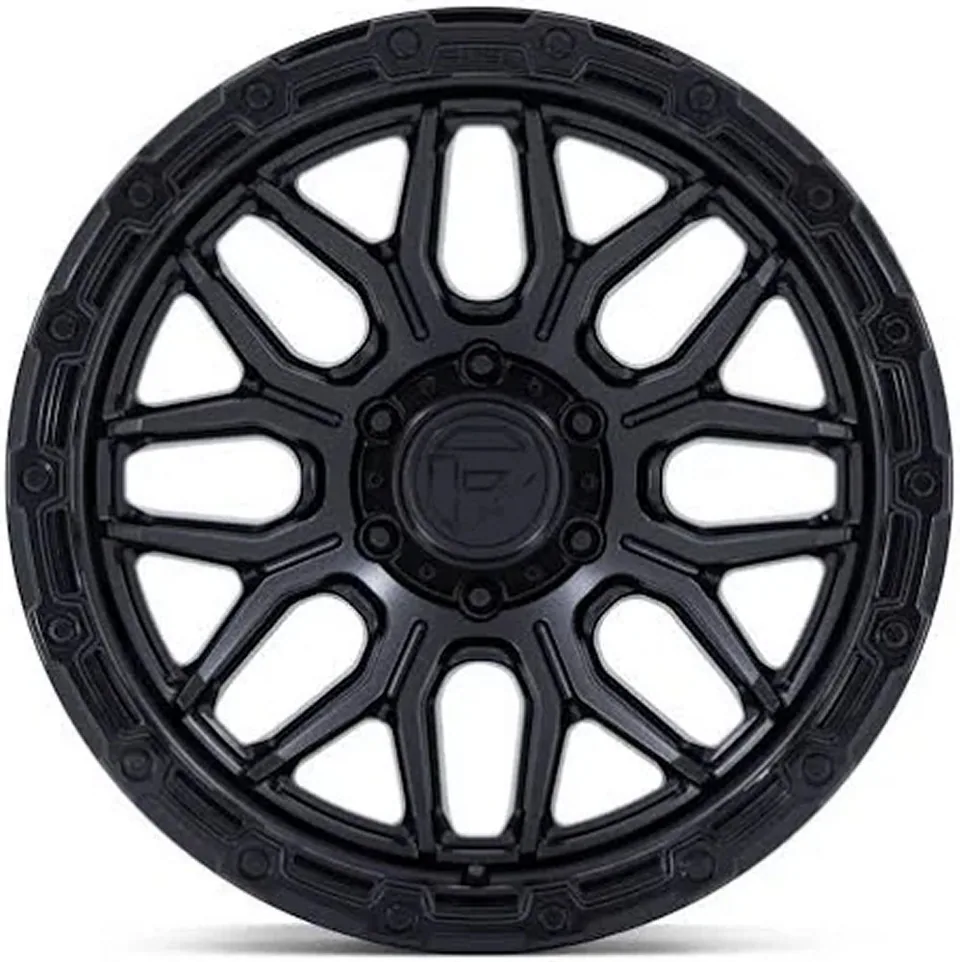 Fuel Off-Road Surge Matte Black w/ Gloss Black Lip FC881 2 of 3