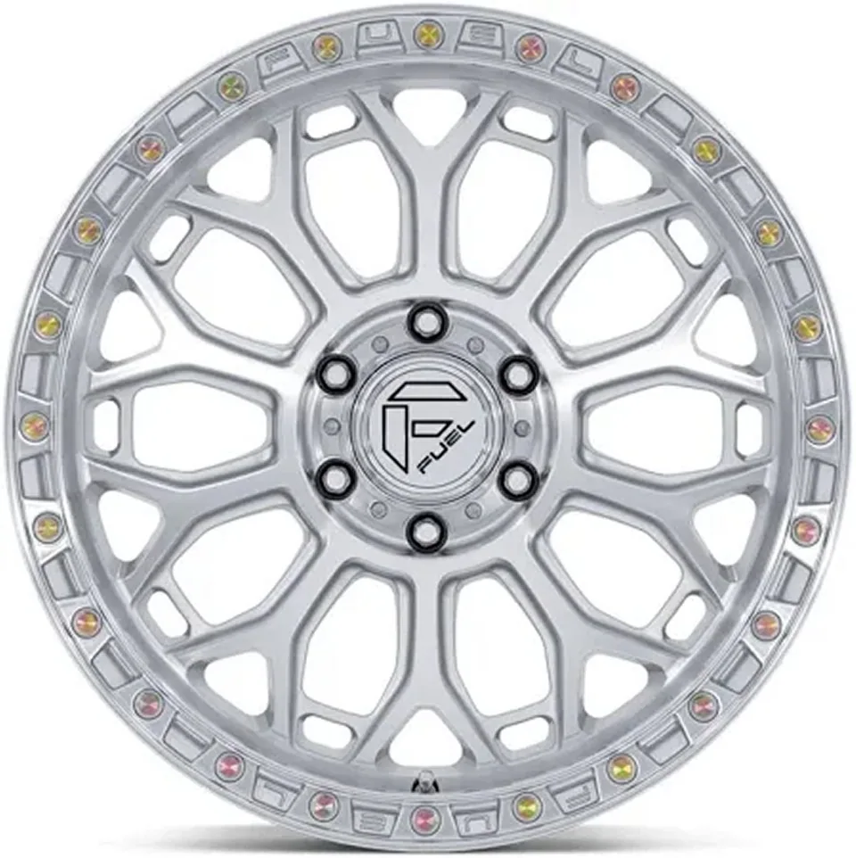 Fuel Off-Road Talon Gloss Silver Machined FC901 2 of 3