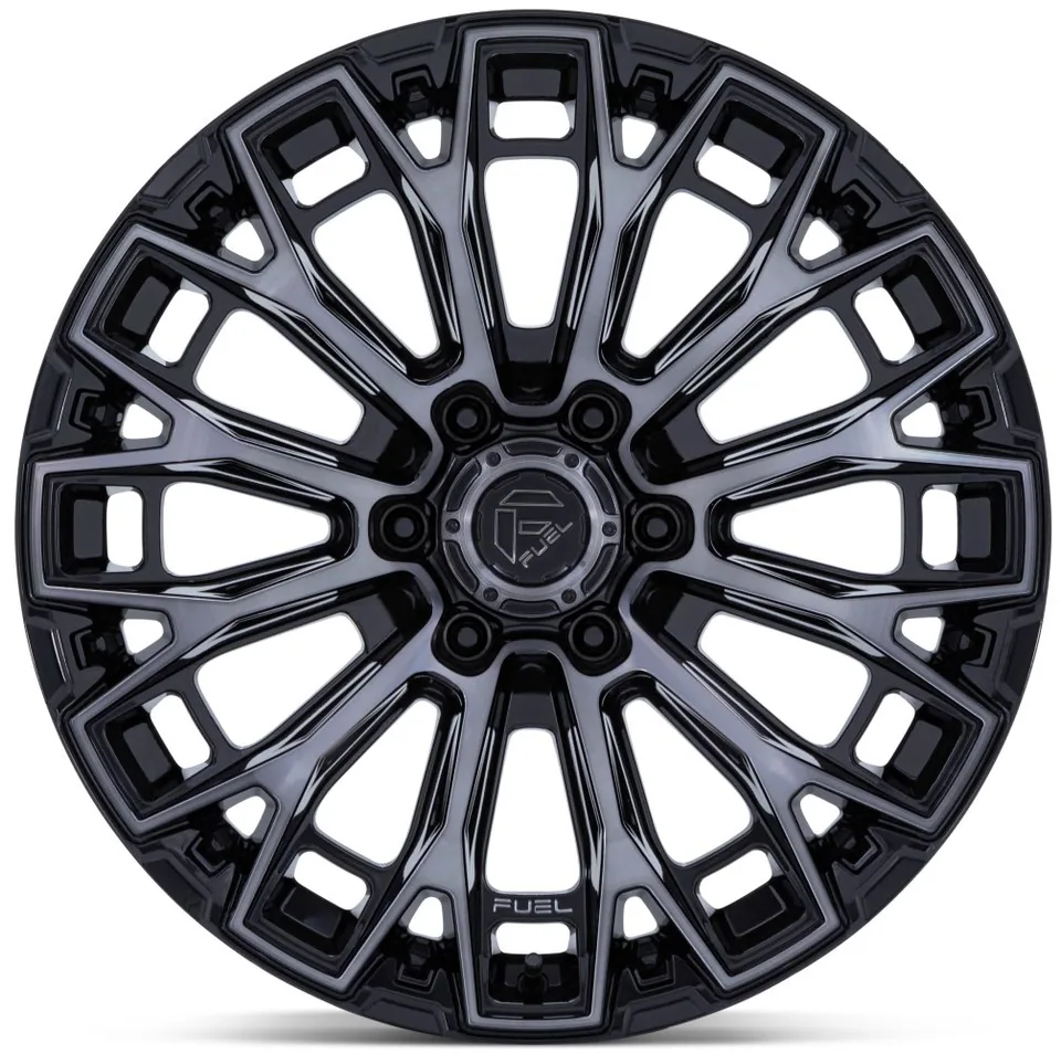 Fuel Off-Road Trax Gloss Black Machined Dark Tinted FC882 3 of 3