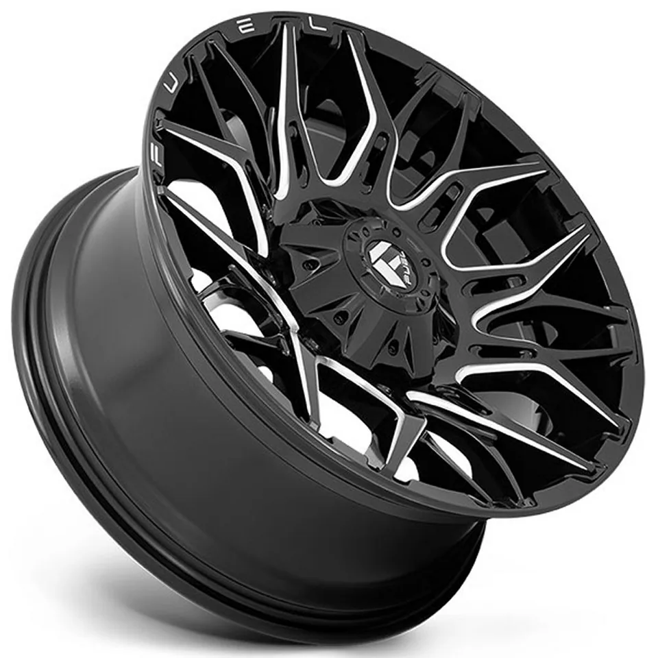 Fuel Off-Road Twitch Gloss Black Milled D769 3 of 3