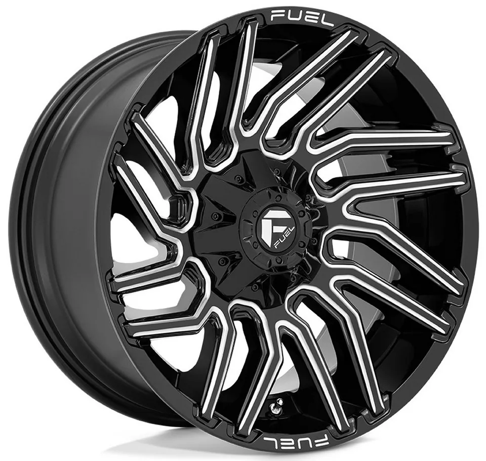 Fuel Off-Road Typhoon Gloss Black Milled D773 1 of 3