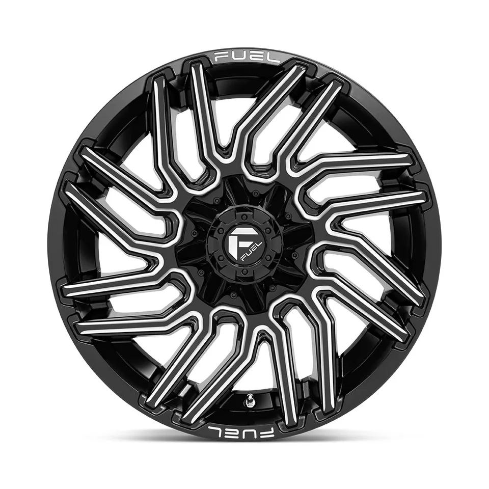 Fuel Off-Road Typhoon Gloss Black Milled D773 2 of 3