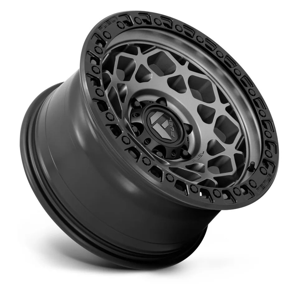 Fuel Off-Road Unit Gunmetal w/ Matte Black Ring D784 2 of 2