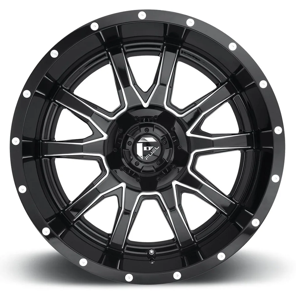 Fuel Off-Road Vandal Gloss Black Milled D627 5x4.5/114.3 3 of 3