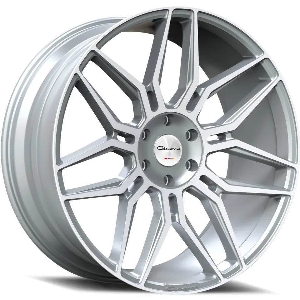 Giovanna Bogota Gloss Silver w/ Machined Face 1 of 2