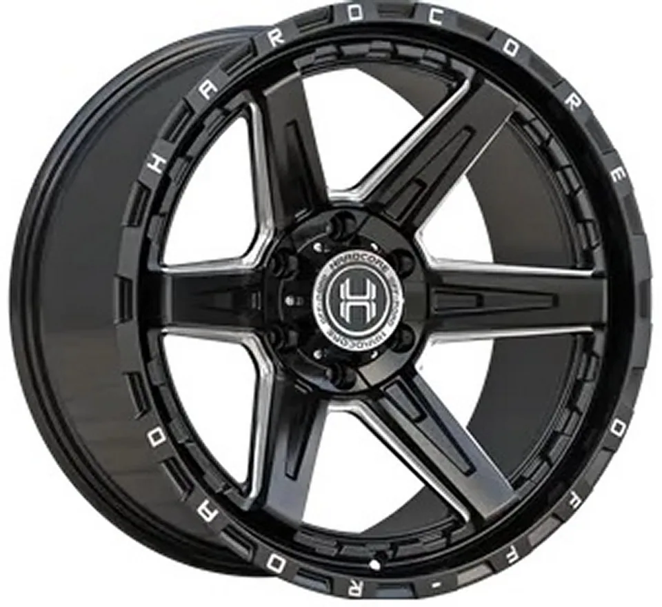 Hardcore Off-Road HC107 Gloss Black Milled 6x135 1 of 1