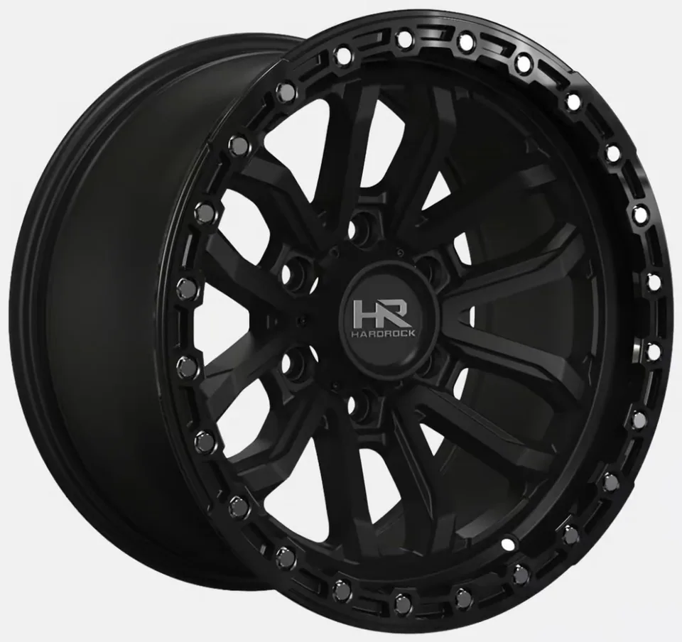 Hardrock Off-Road H112 Satin Black 1 of 2