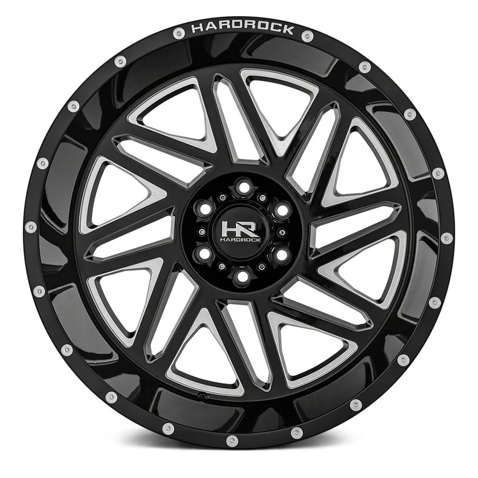 Hardrock Off-Road H501 Bones Xposed Gloss Black Milled 3 of 3