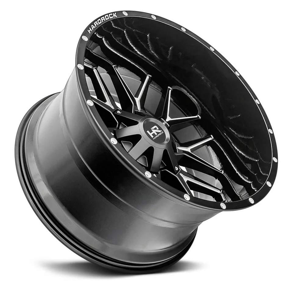 Hardrock Off-Road H700 Affliction Gloss Black Milled 6x135 3 of 3