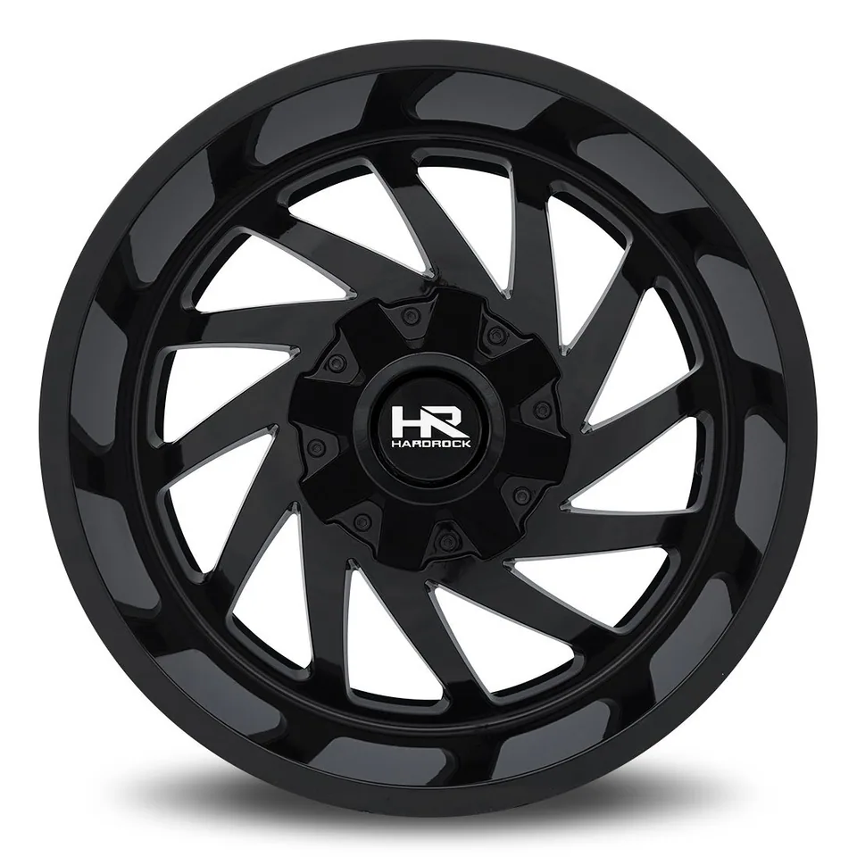 Hardrock Off-Road H704 Crusher Gloss Black 5x5/127 2 of 3