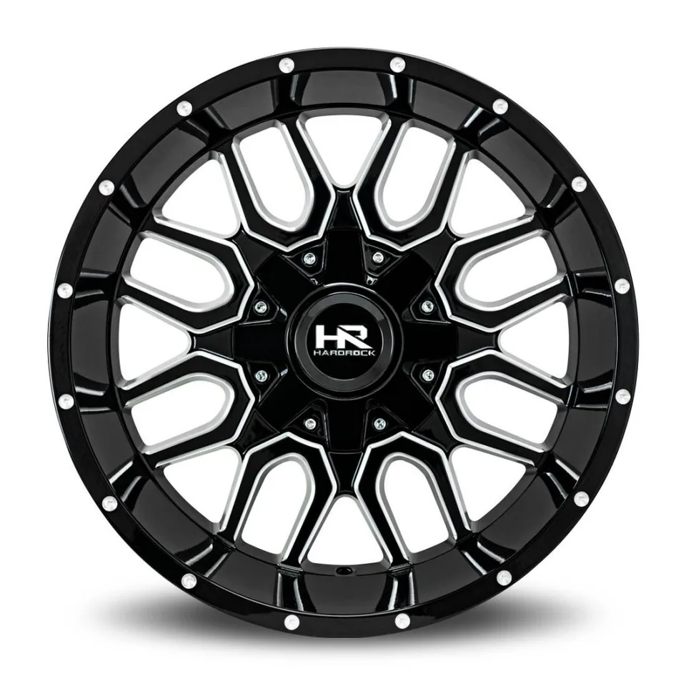 Hardrock Off-Road H709 Commander Gloss Black Milled 6x135 3 of 3