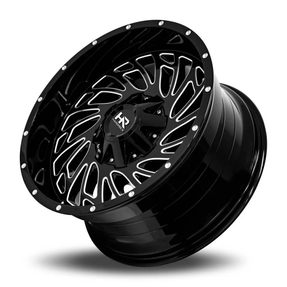 Hardrock Off-Road H710 Attach Gloss Black Milled 6x135 2 of 3