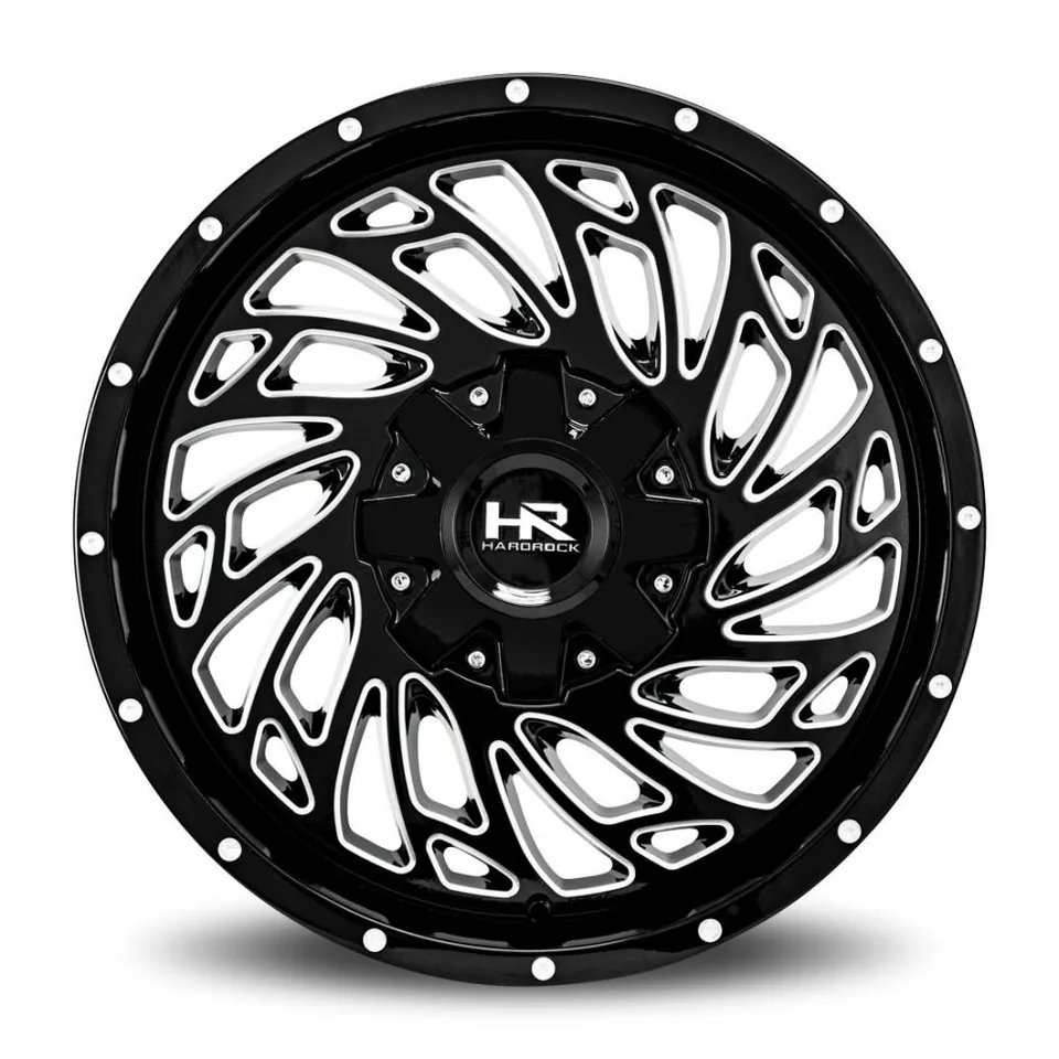 Hardrock Off-Road H710 Attach Gloss Black Milled 6x135 3 of 3
