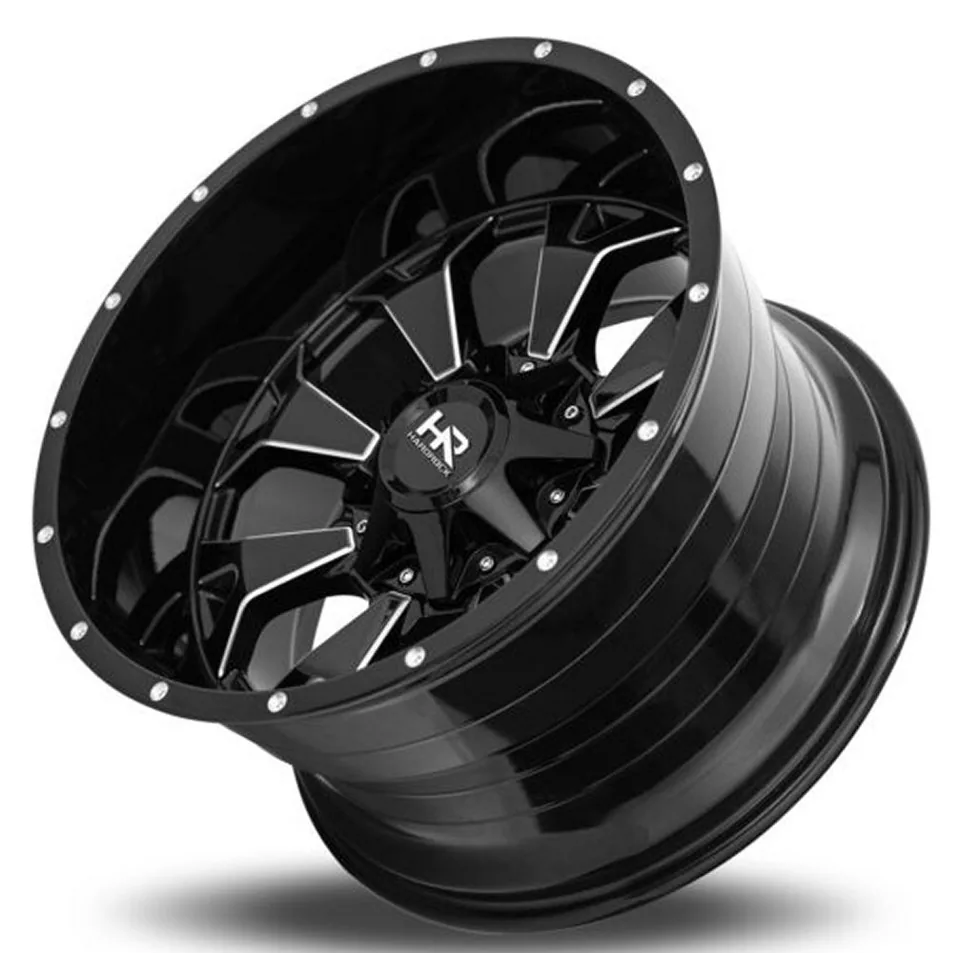 Hardrock Off-Road H711 Devastator Gloss Black Milled 6x135 2 of 3