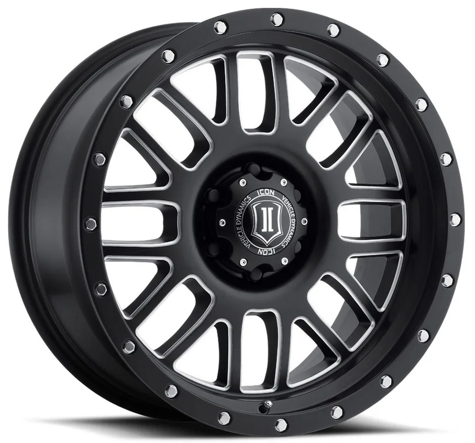 ICON Alpha Satin Black Milled 3 of 4