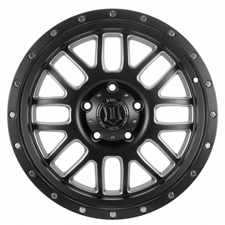 ICON Alpha Satin Black Milled 4 of 4