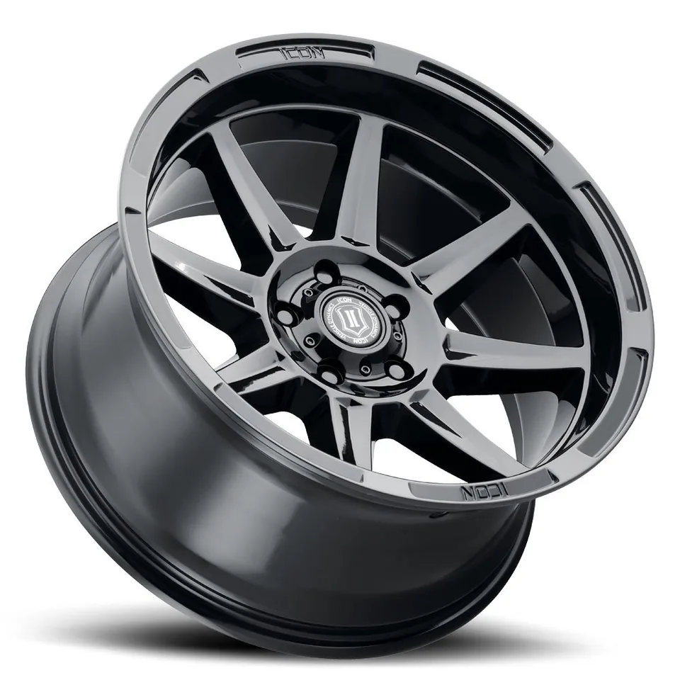 ICON Bandit Gloss Black 3 of 12