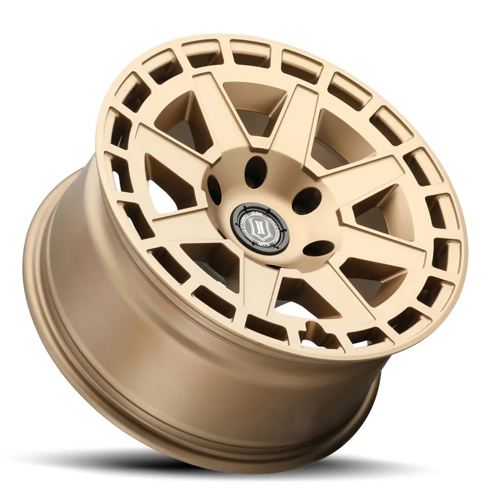 ICON Compass Satin Brass 2 of 3