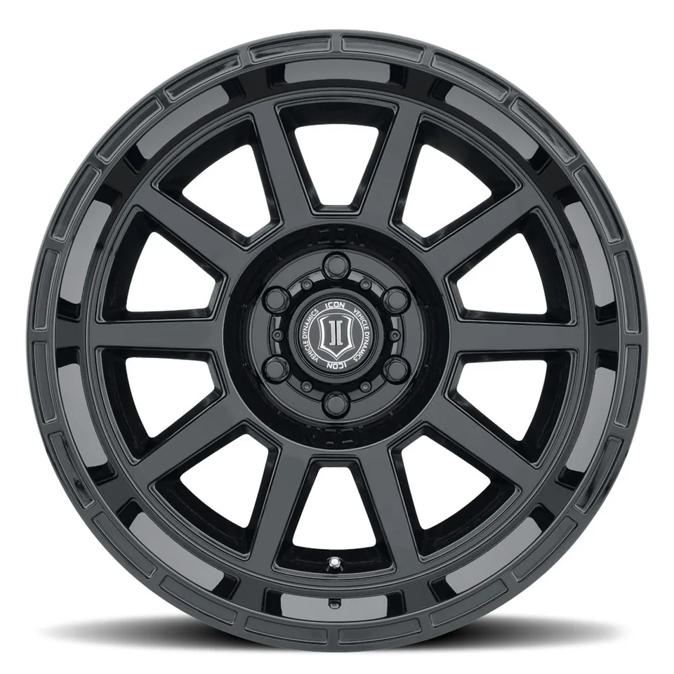 ICON Recoil Gloss Black 2 of 3