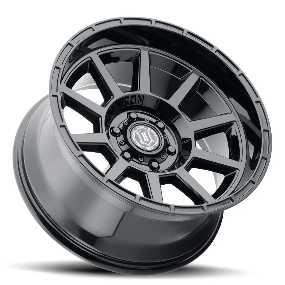 ICON Recoil Gloss Black 3 of 3