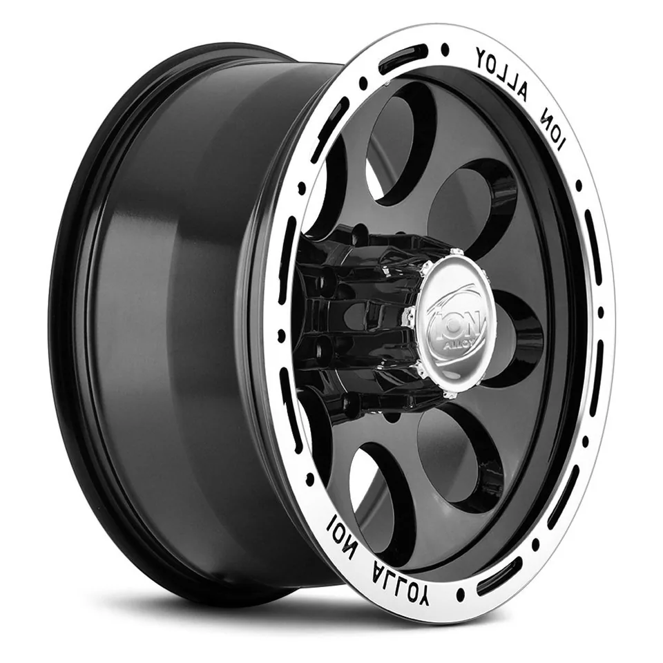 Ion Alloy 174 Gloss Black w/ Machined Lip 2 of 2