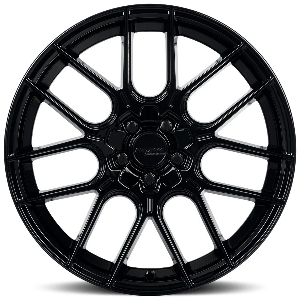 Katana Racing KR04 Gloss Black 5x100 2 of 3