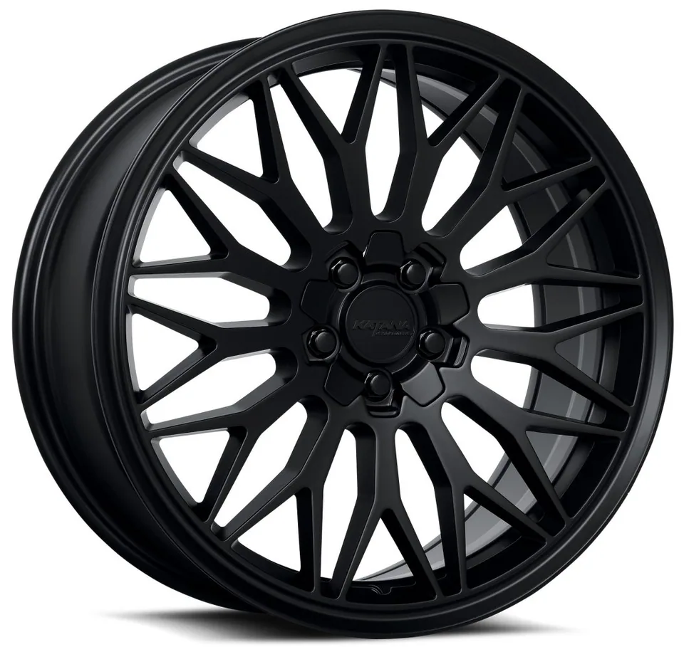 Katana Racing KR05 Matte Black 5x100 1 of 3
