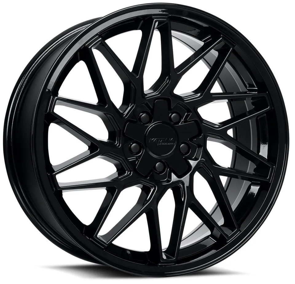 Katana Racing KR09 Gloss Black 5x100 1 of 3