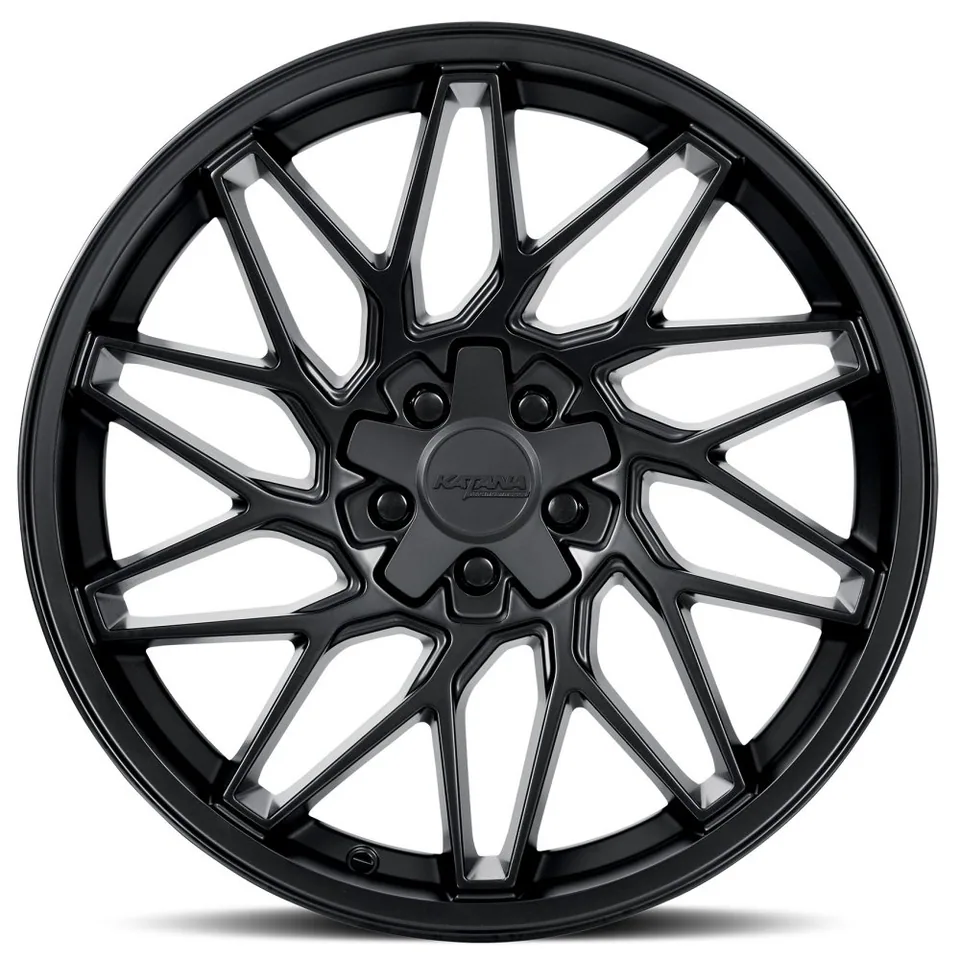 Katana Racing KR09 Matte Black 5x100 3 of 3