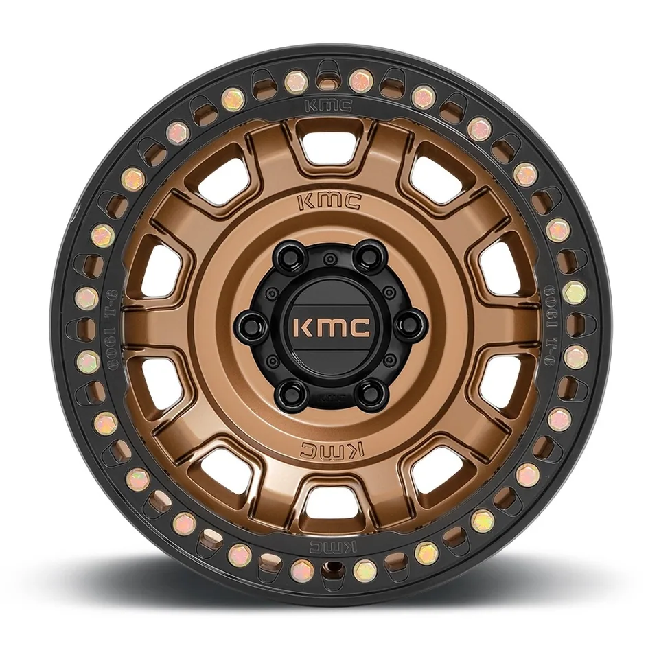 KMC KM236 Tank Beadlock Matte Bronze 3 of 12