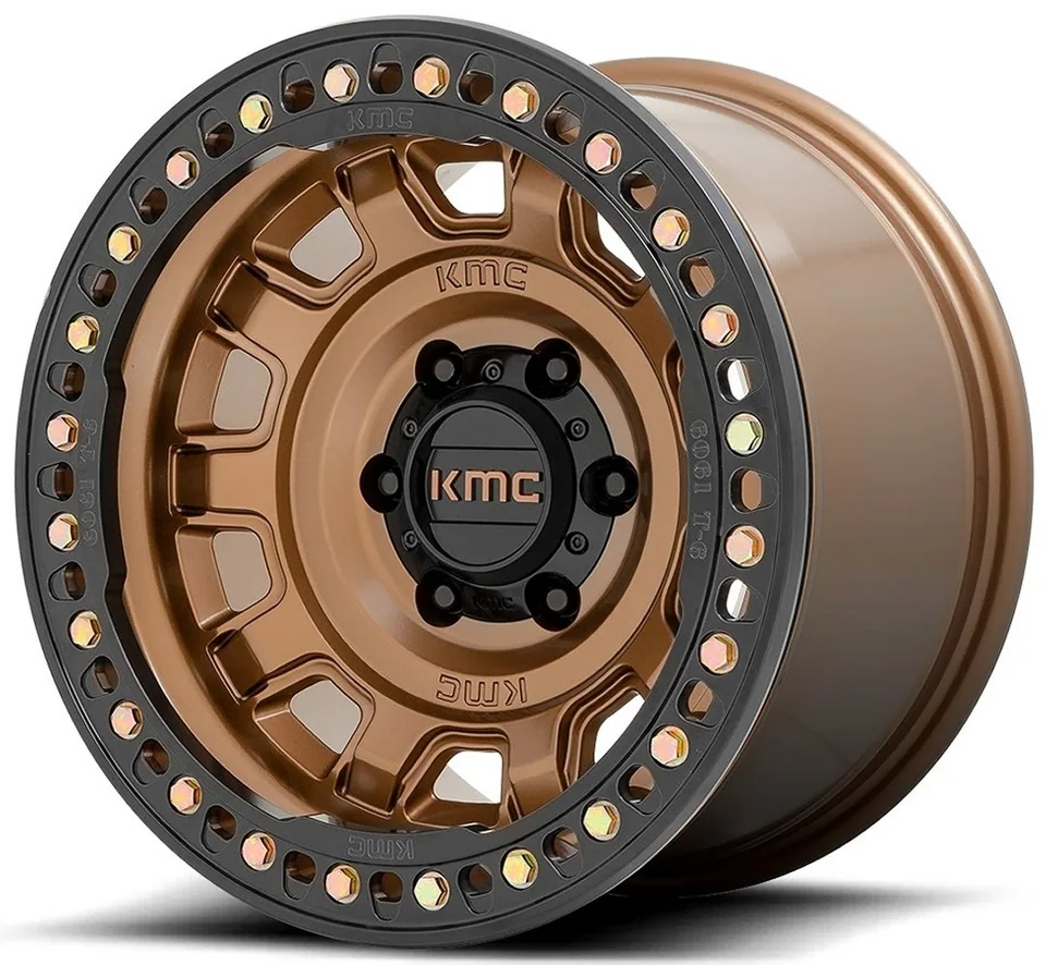 KMC KM236 Tank Beadlock Matte Bronze 7 of 12