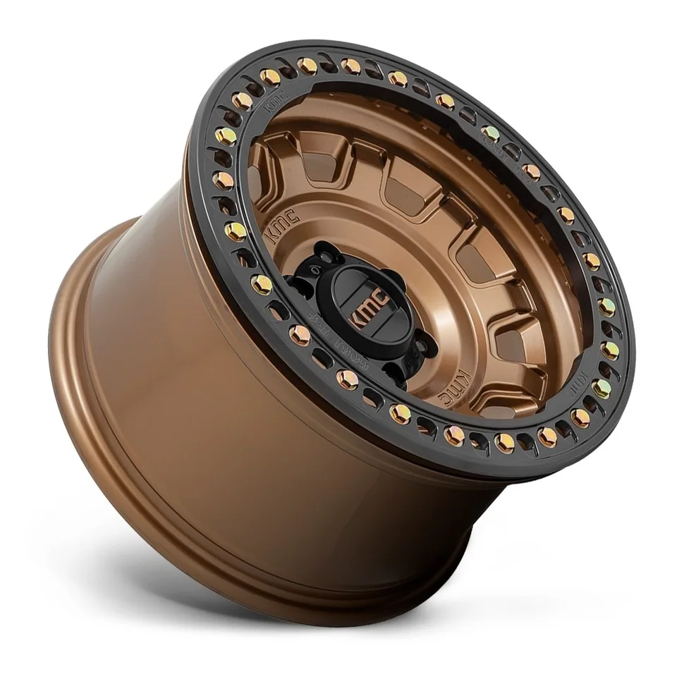 KMC KM236 Tank Beadlock Matte Bronze 11 of 12