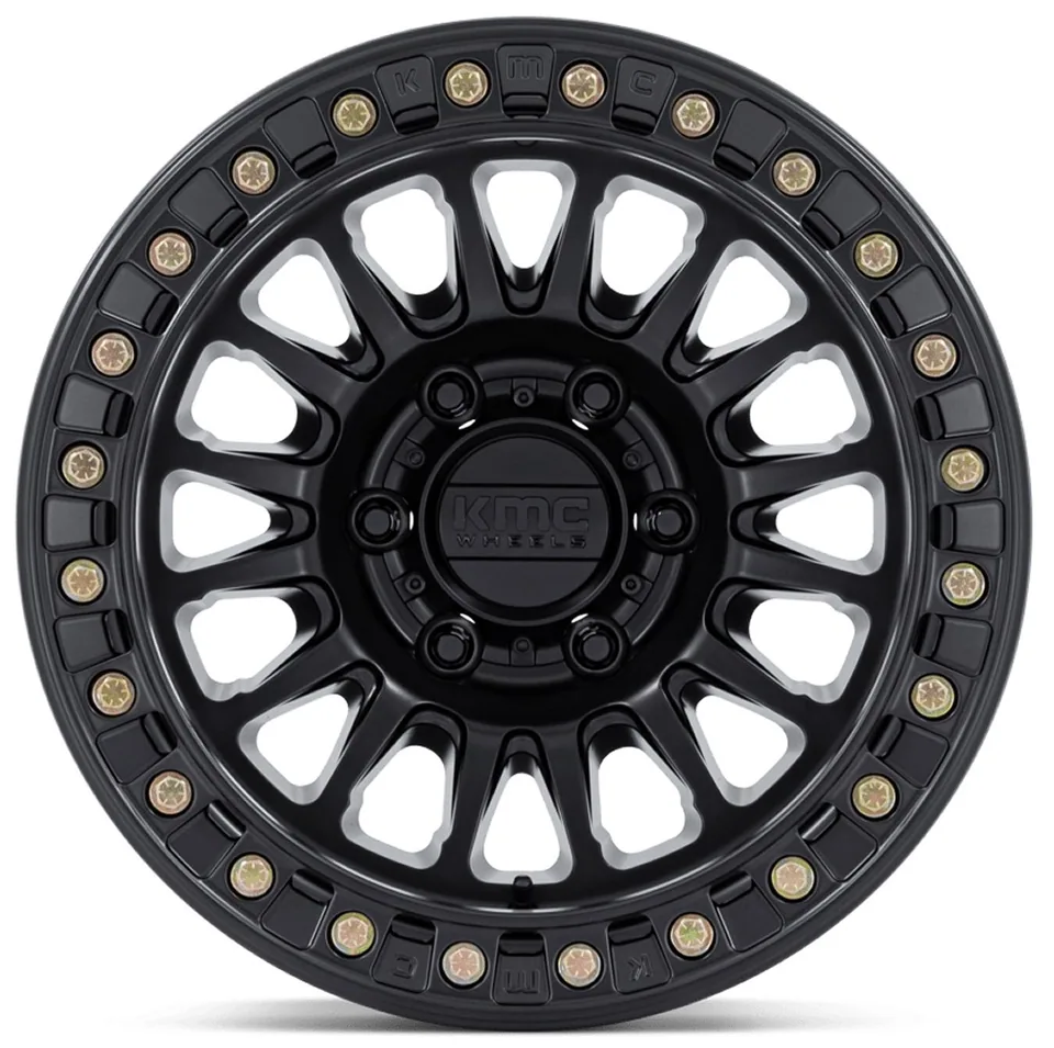 KMC KM239 Impact Beadlock Matte Black 2 of 3