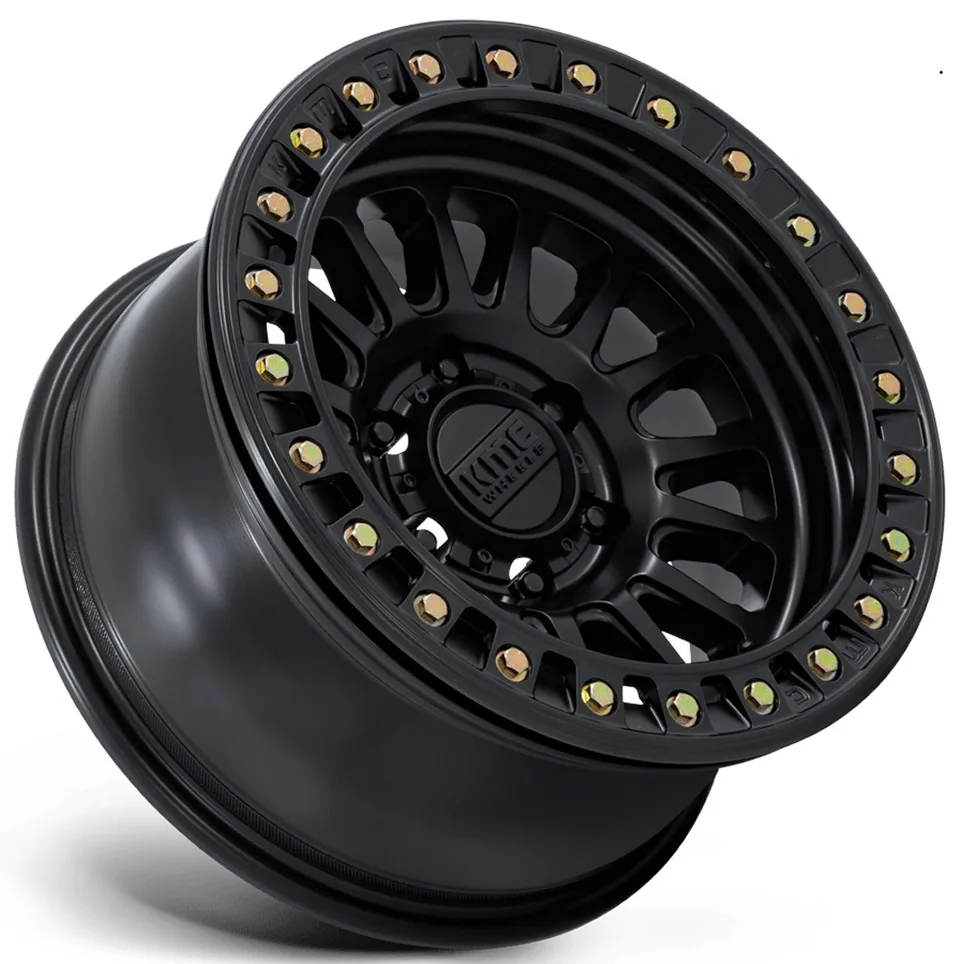 KMC KM239 Impact Beadlock Matte Black 3 of 3