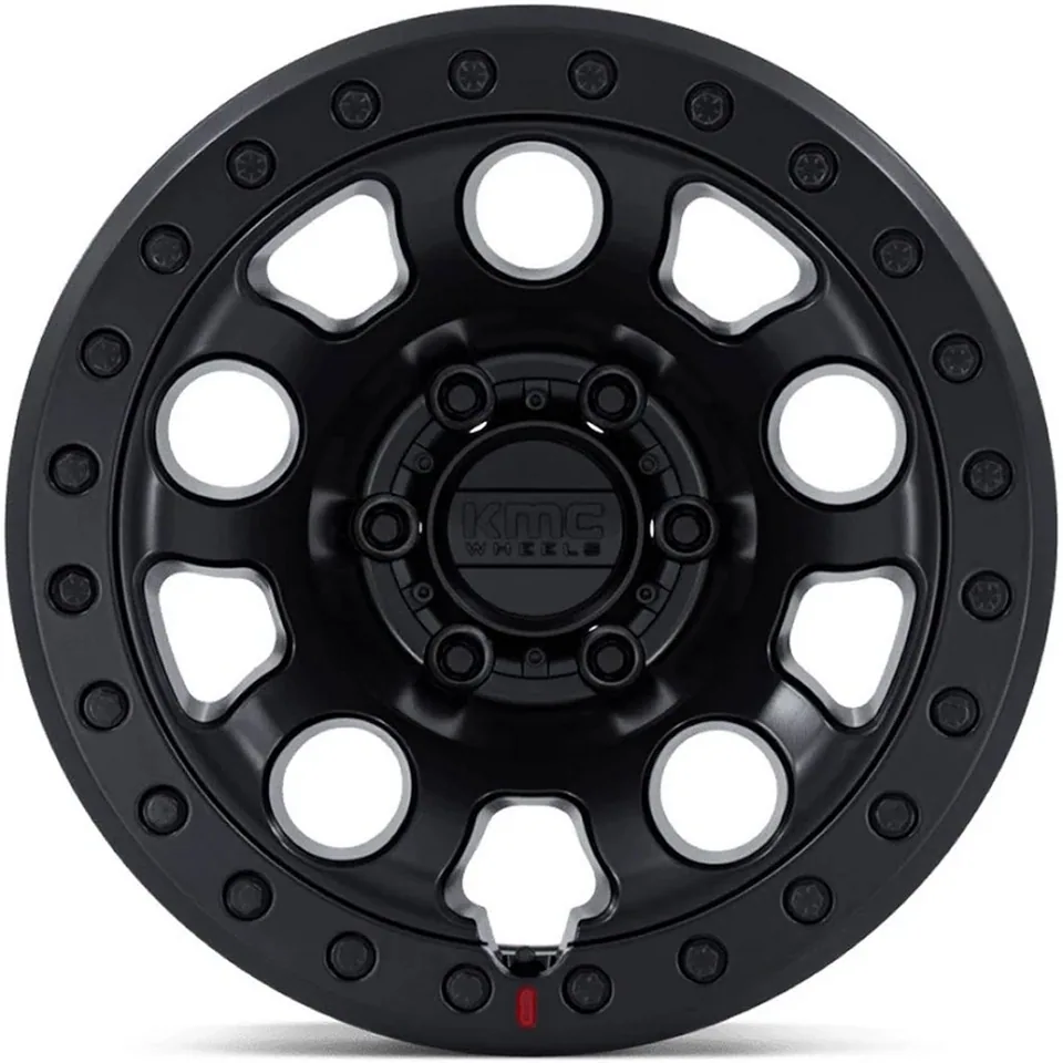 KMC KM241 E25 Beadlock Blackout 3 of 4