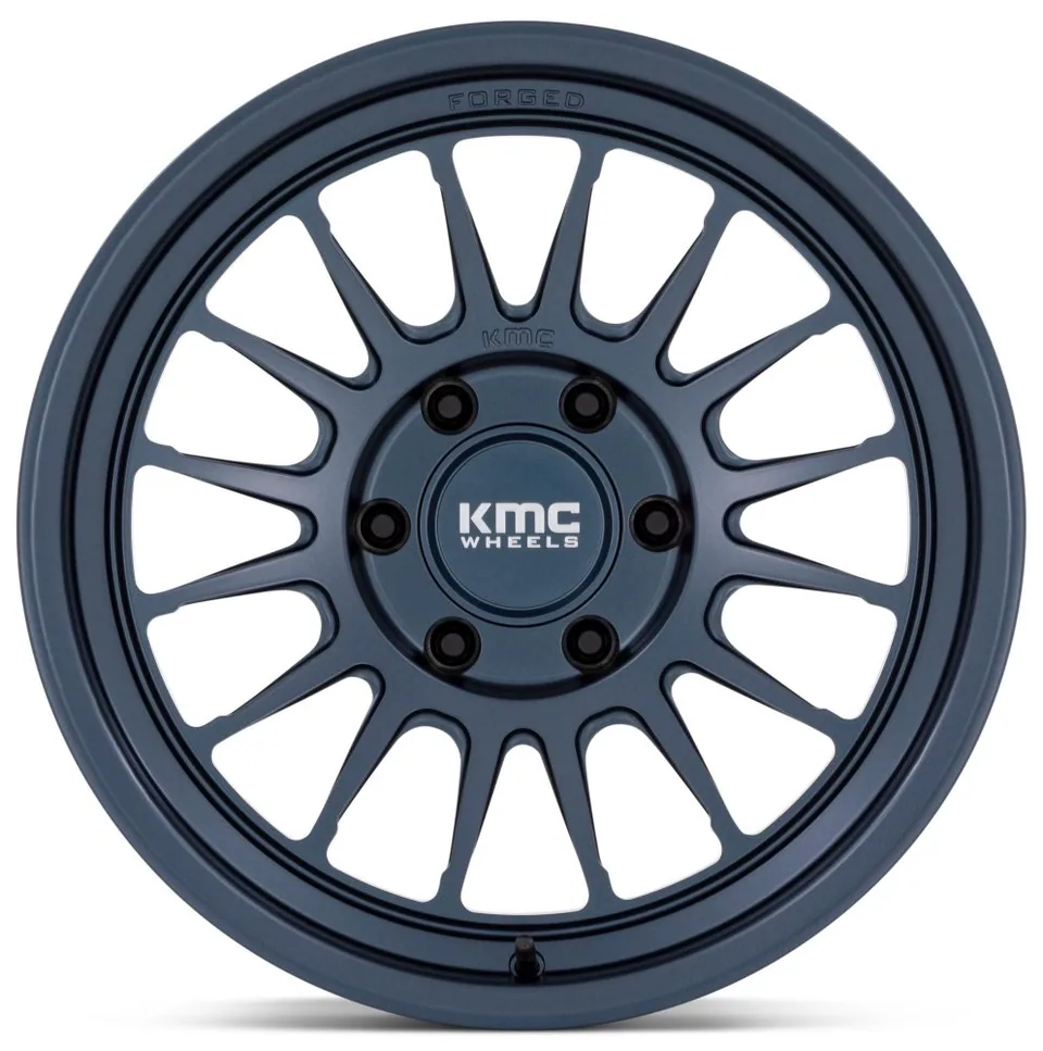 KMC KM447 Impact Forged Monoblock Metallic Blue 2 of 6