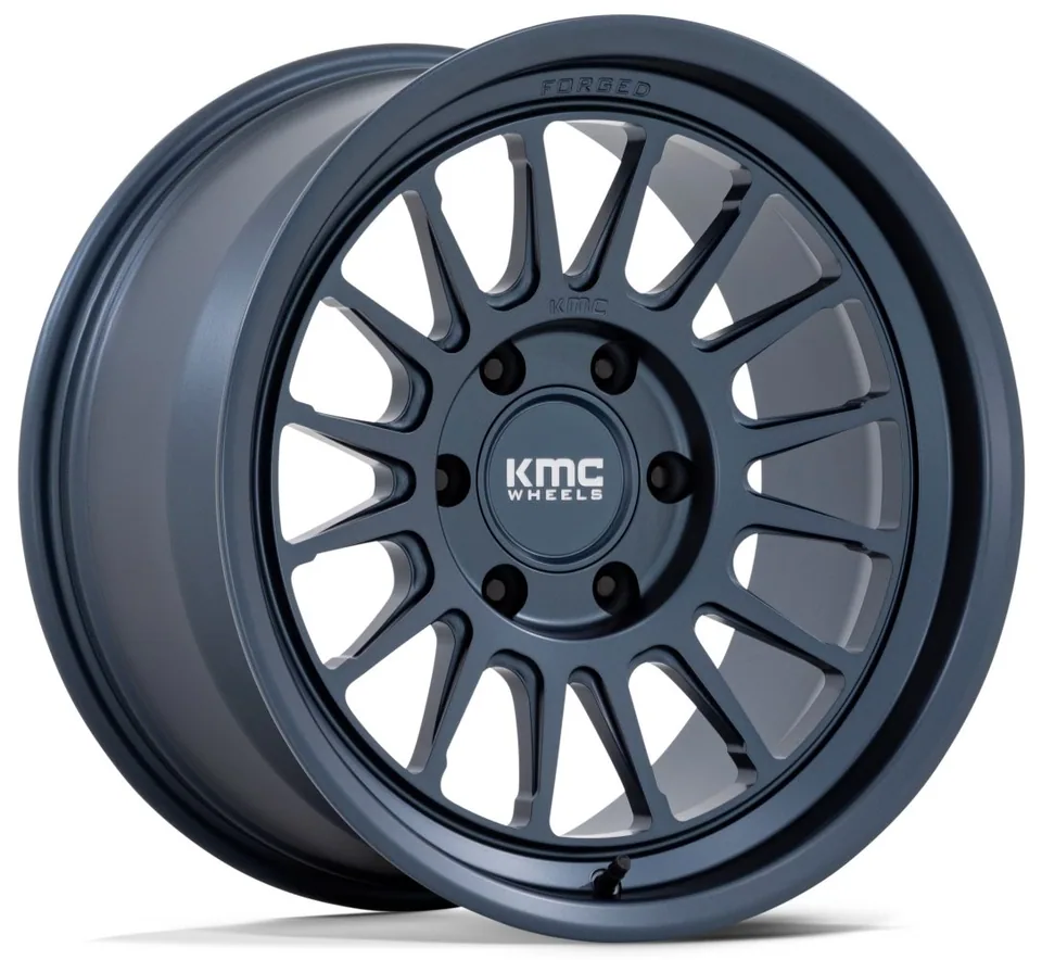 KMC KM447 Impact Forged Monoblock Metallic Blue 4 of 6