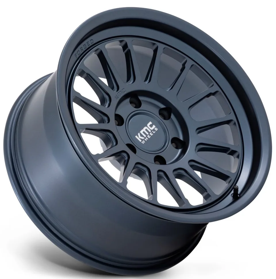 KMC KM447 Impact Forged Monoblock Metallic Blue 6 of 6