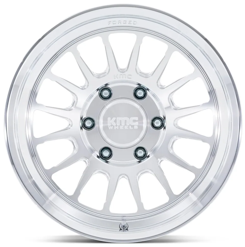 KMC KM447 Impact Forged Monoblock Raw Machined 2 of 3