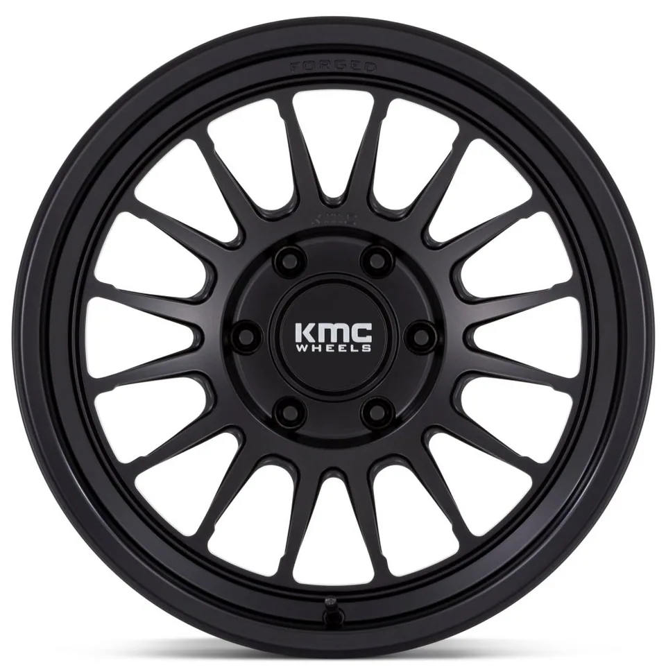 KMC KM447 Impact Forged Monoblock Satin Black 2 of 3