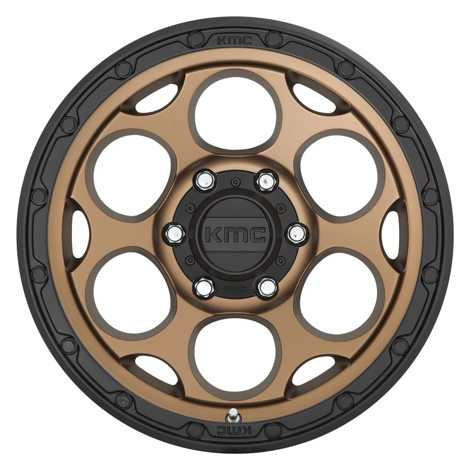 KMC KM541 Dirty Harry Matte Bronze w/ Black Lip 2 of 3