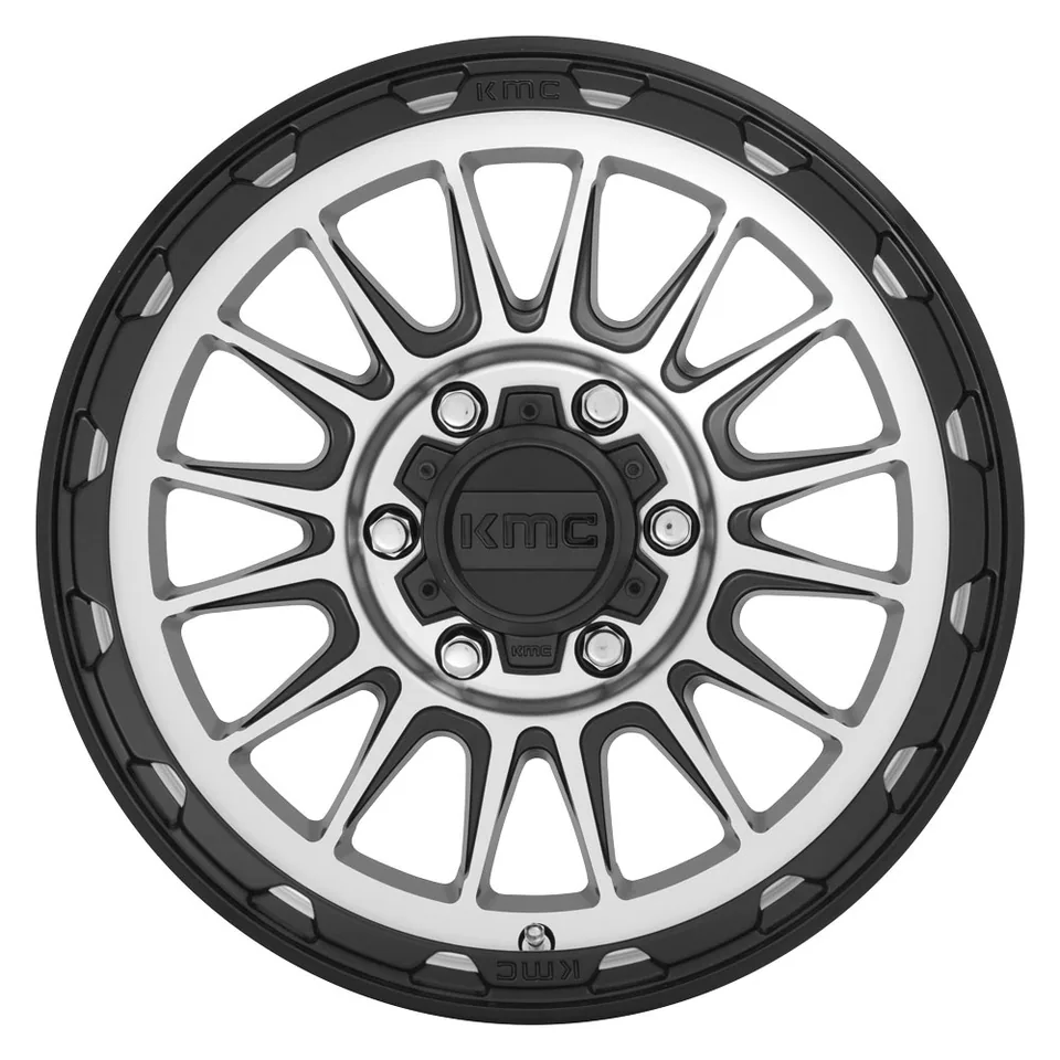 KMC KM542 Impact Satin Black Machined 3 of 3