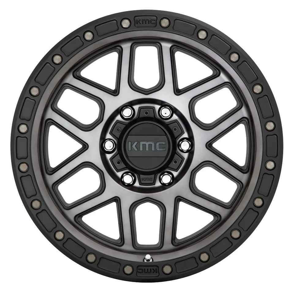 KMC KM544 Mesa Satin Black w/ Grey Tint 2 of 3
