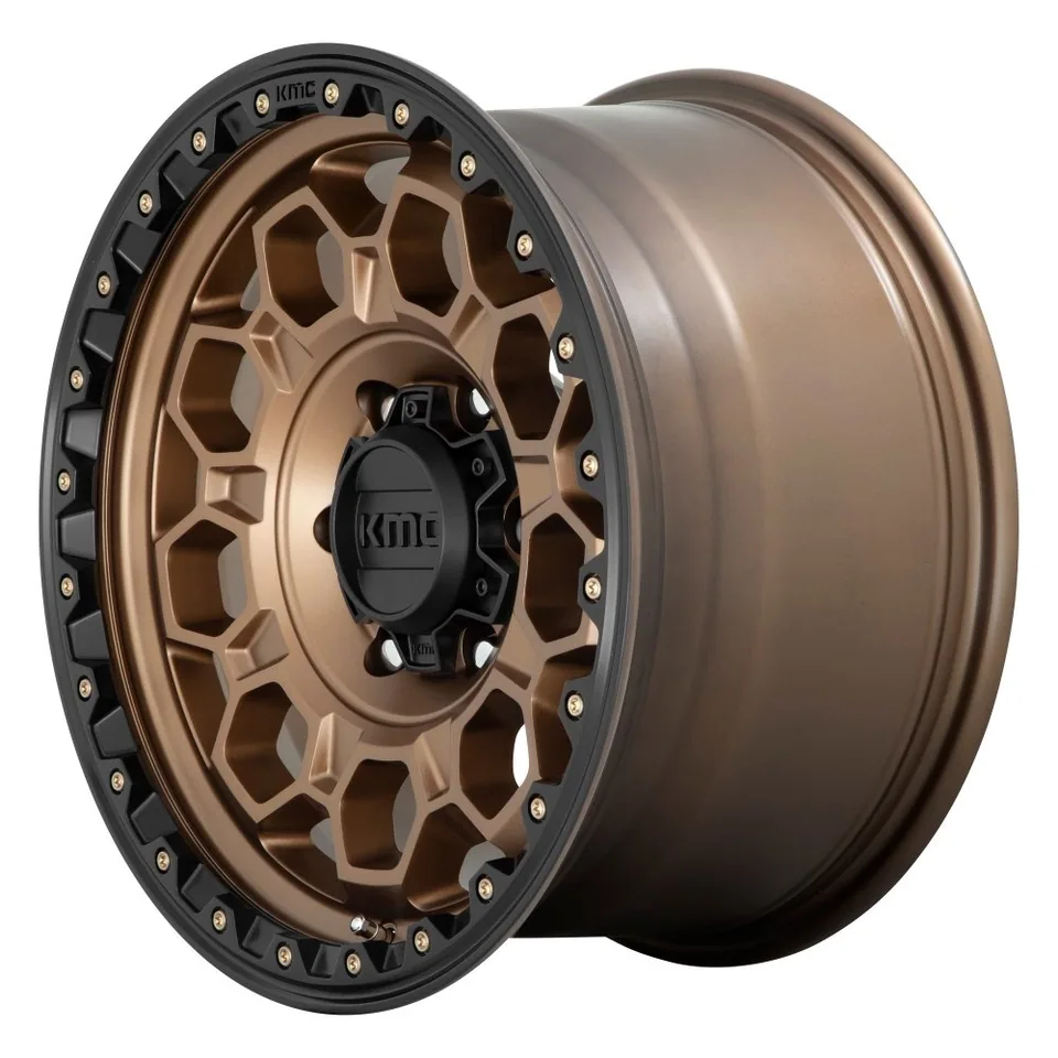 KMC KM545 Matte Bronze w/ Black Lip 3 of 3