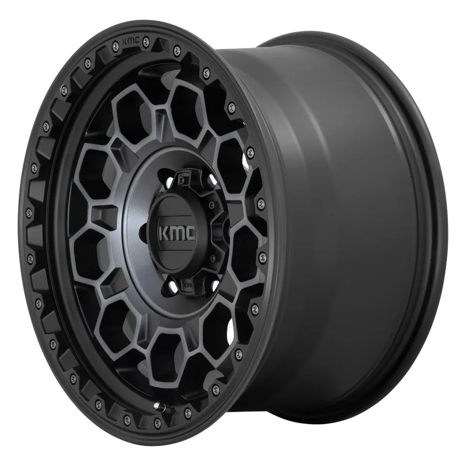 KMC KM545 Satin Black w/ Gray Tint 3 of 3