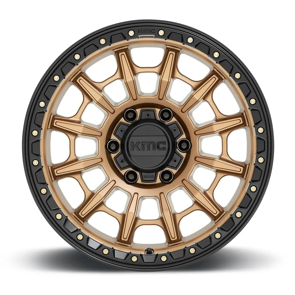 KMC KM547 Carnage Matte Bronze w/ Black Lip 2 of 3