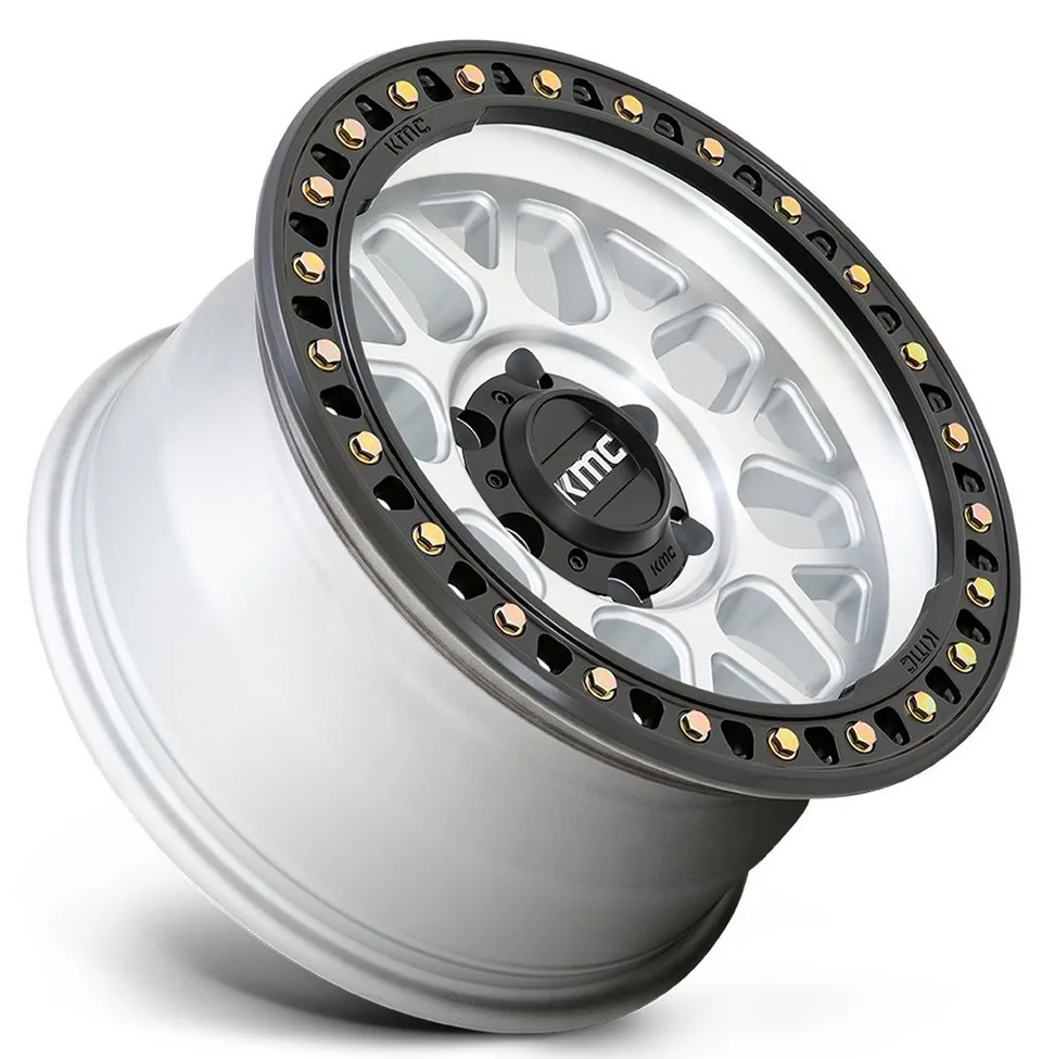 KMC KM549 GRS Machined w/ Satin Black Lip 3 of 3