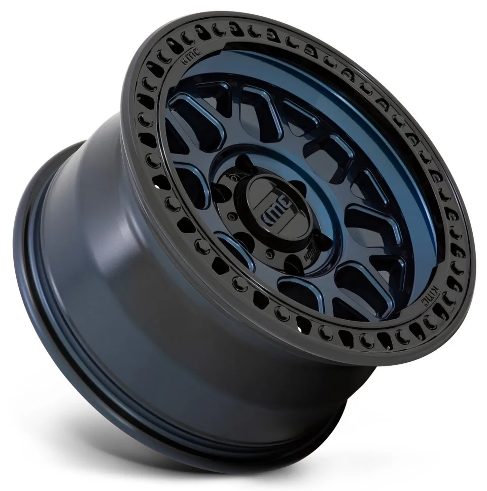 KMC KM549 GRS Midnight Blue w/ Gloss Black Lip 3 of 3
