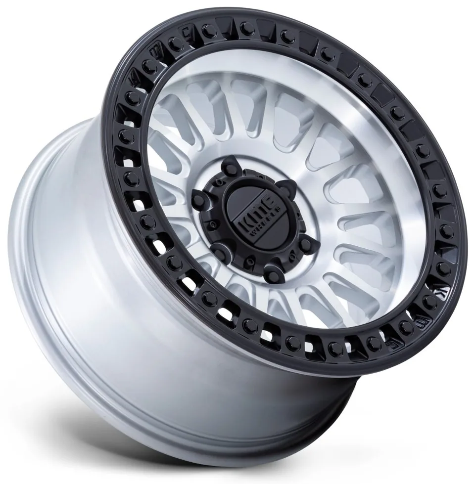 KMC KM552 IMS Machined w/ Matte Black Lip 3 of 3