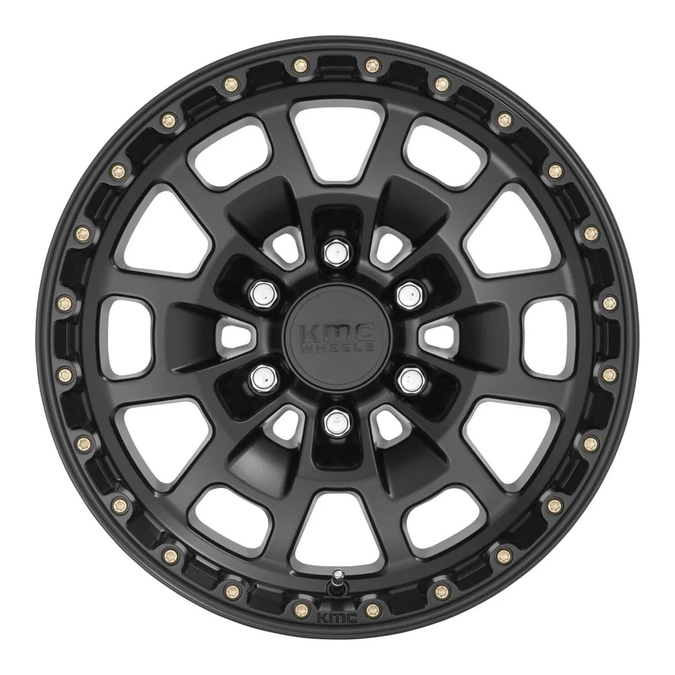 KMC KM718 Summit Satin Black 2 of 3